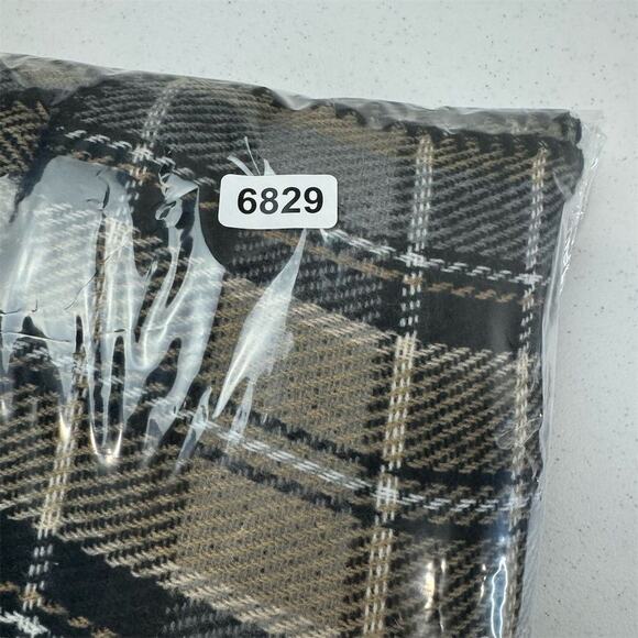 Woolrich Women's Reversible Plaid Herringbone Blanket‎ Wrap Shawl Scarf - Picture 10 of 10